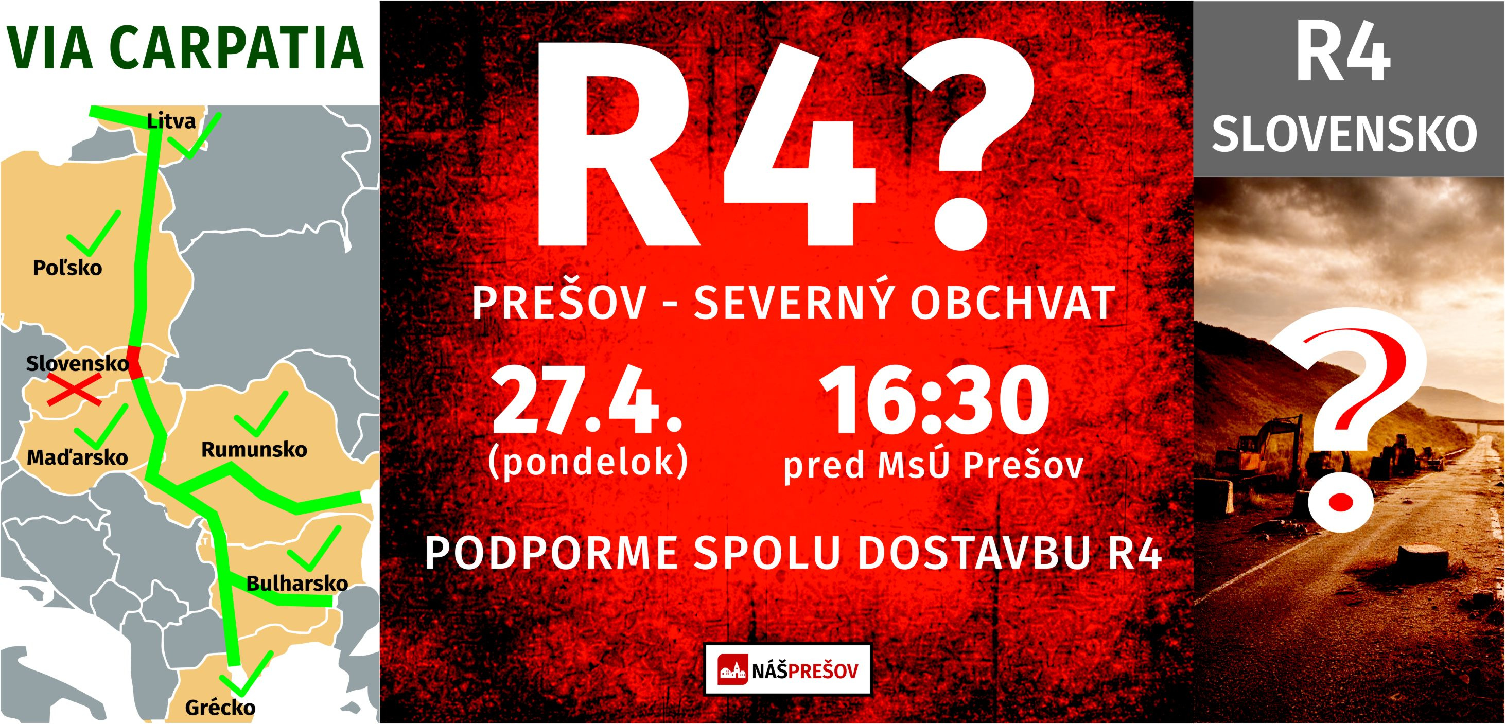 Podporme spolu dostavbu R4