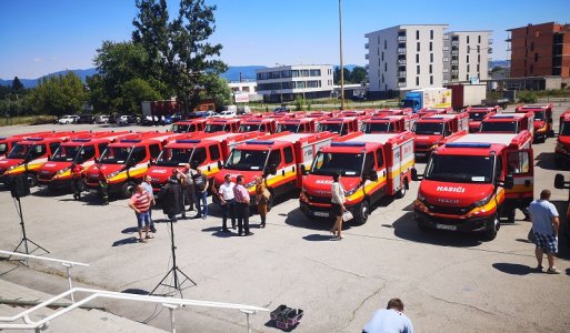 Nové hasičské auto Iveco Daily 